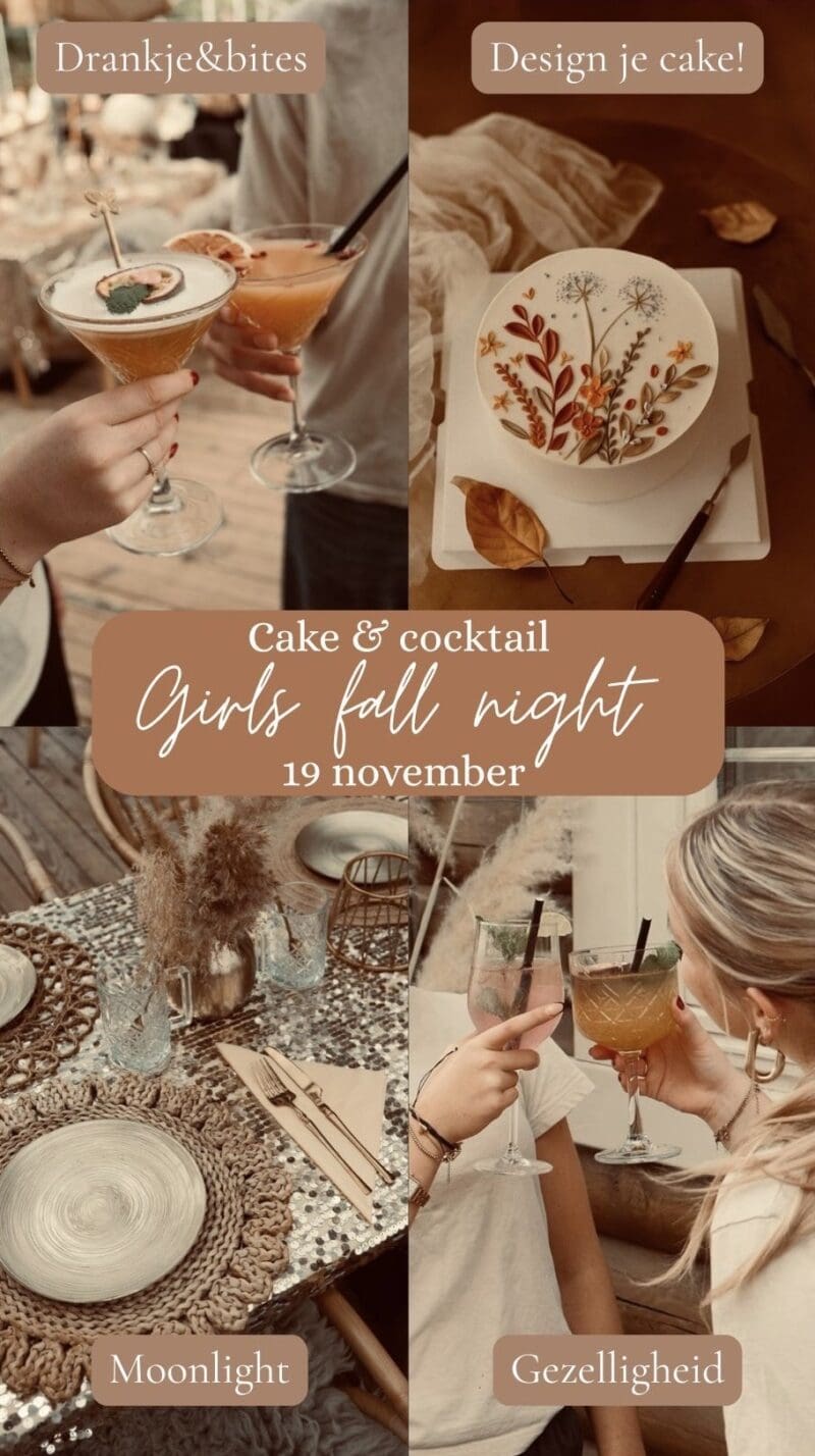Cake & Cocktails - 19 November