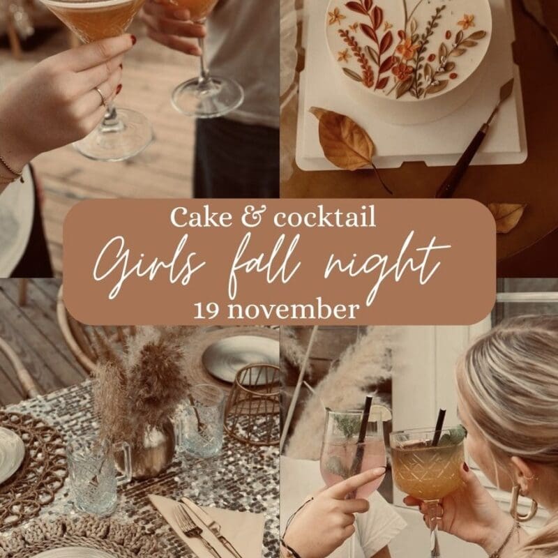 Cake & Cocktails - 19 November