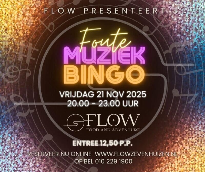 Foute muziek bingo - 21 November
