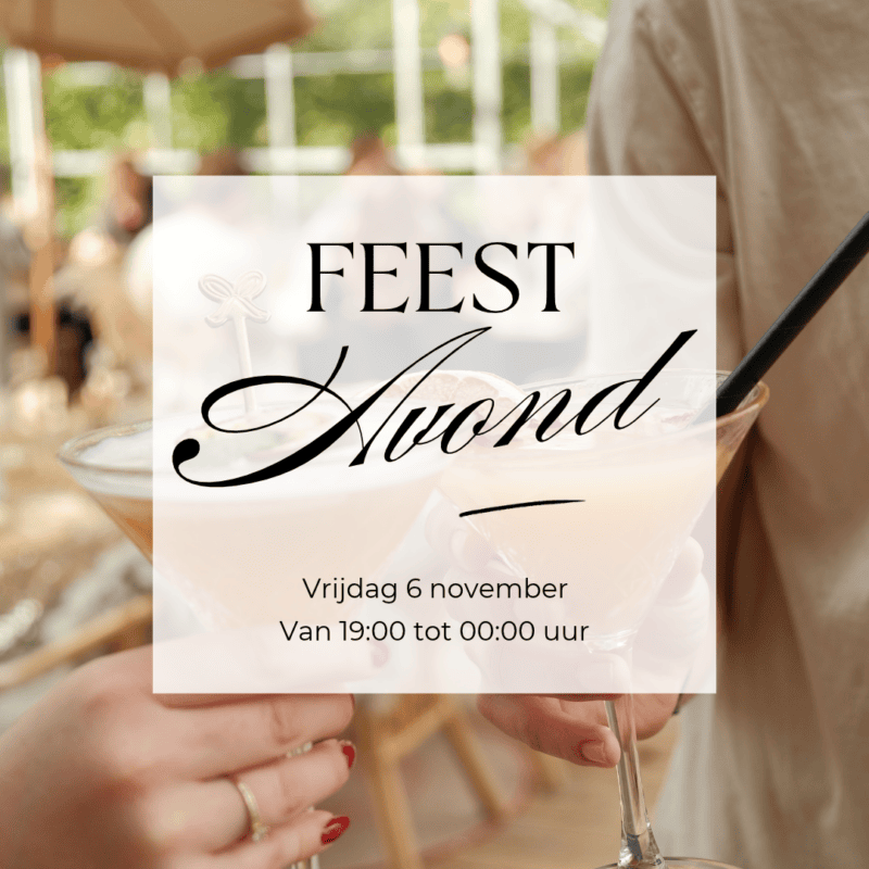 Feestavond - 6 november