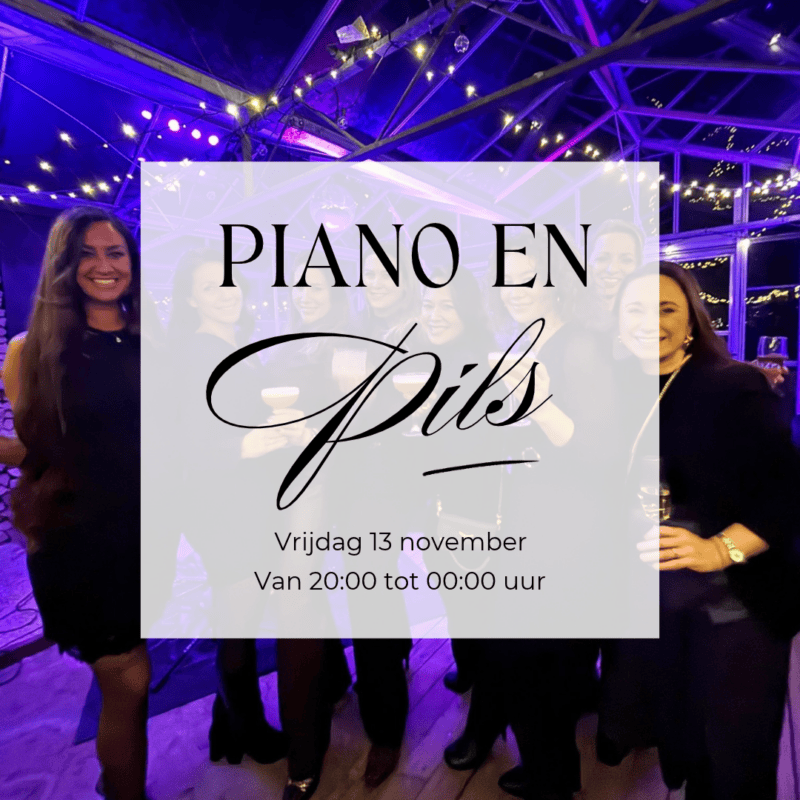 Piano en Pils - 13 november