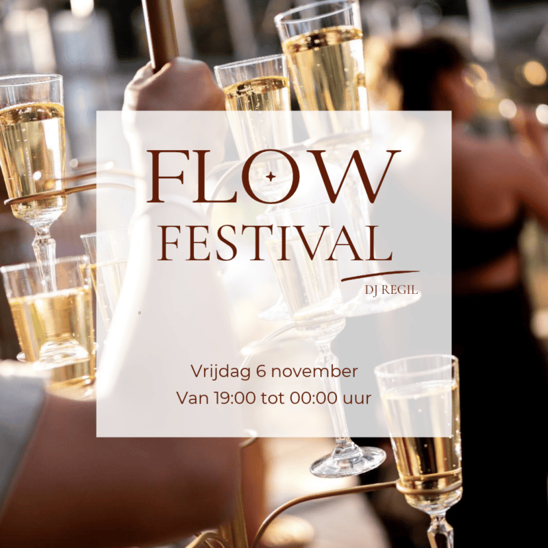 Flow festival met Regilio - 6 november